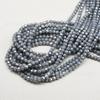 Cuentas de cristal de color AB plateado de 4 mm para joyería DIY accesorios de borla accesorios de ropa cuentas sueltas venta al por mayor directa