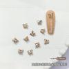 Seda Cor Alta K9 Cristal Pontudo Diamante Raso Champanhe Brilho Em Forma De Diamante Enfeites Amor Doces Enfeites De Arte De Unha Lote Inteiro