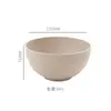 Amazon Paja de Trigo Hogar Tazón para Sopa Taza de Agua Vajilla Exterior Portátil Plato Tazón Set de Cubiertos Directo de Fábrica