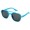 Moda Coreana Oval Doble Puente Moda Lujo Accesible Gafas de Sol para Mujer Gafas de Sol Anti-UV para Hombre 131 Rt047