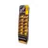 Empilhador de Papel Personalizado Walmart Bateria Padrão Meio Papelão para Display de Varejo de Supermercado, Empilhador de Display Promocional de Caixa de Pilha de Papel