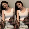 Fábrica una generación de nuevo camisola de verano para mujer corta que expone el ombligo camisa base para llevar debajo de chaqueta chaleco pequeño