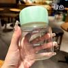 Mini taza de grasa portátil de alto valor, taza de grasa pequeña para café, leche de soja con tapa, taza de vidrio de regalo resistente al calor