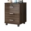 Archivero de Oficina debajo del Escritorio con Cerradura Información Confidencial Gabinete Pequeño Gabinete de Almacenamiento Gabinete con Cajones Gabinete de Almacenamiento Móvil de Madera