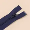 Zíper de Nylon Fechado Nº 3 Acessórios para Roupas Fita de Zíper Bolso de Calça Social Almofada Quadrada Acessórios de Zíper com Cabeça Quadrada