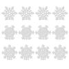 Tarjeta de decoración para copas de vino navideñas transfronterizas, copos de nieve de invierno, tarjetas de papel para bebidas, decoración para fiestas