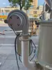 Caixa elétrica de secadora de plástico, compartimento de secagem pela metade, funil de material, metade de eletrodomésticos, duto de ventilação, tubo de aquecimento, metade combinando