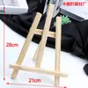Cavalete Pequeno Infantil Mini de Mesa Suporte de Exibição de Mesa 8*15 Tripé de Madeira para Celular Cavalete Pequeno para Óleo
