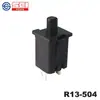 Interruptor de botón SCI Taiwán original nuevo cuadrado 14.5 agujero abierto botón de reinicio R13-504A compatible con ROHS