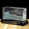 Fazer Souvenir de Artesanato com Escultura Interna em Cristal Laser Escultura 3D Modelo de Chão Carro Atração Estátua Navio Aeronave Ornamentos