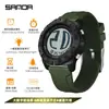 Sanda Temu Reloj Más Vendido Multifuncional Unisex Esfera Grande Reloj Deportivo Resistente al Agua Muñequera Pantalla Desplazable Reloj Electrónico