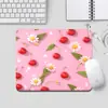 Mouse Pad Pequeno e Simples, Tecido de Superfície Fina com Fios Ultra Finos, Antiderrapante de Borracha Natural, Silencioso e Respirável, Lote de Uso Duplo