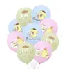 Balão de Látex Capivara 12 polegadas Formato de Capivara Marrom Kuromi Cão Canela Melody Decoração com Balão