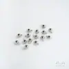 Broche de presión de Plata de Ley S925 para Pulseras y Collares Hechos a Mano DIY, Broche Final Universal para Posicionamiento en Cable de Acero y Sedal