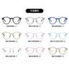 Nuevas gafas anti-luz azul para niños de 6 a 12 años, montura de gafas para miopía de color masculino, gafas para estudiantes de primaria, bisagra de resorte para mujer, venta al por mayor