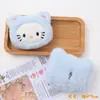 Broche de Pelúcia Desenho Animado Acessórios de Boneca DIY, Chaveiro de Bolsa Pequeno Pingente, Acessórios de Gato Fofo, Acessórios Decorativos