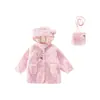 Chaqueta de Polar para Niña Invierno 2025 Nueva de Moda Suéter Cálido de Piel para Niños Bebé Niña Invierno Top Engrosado
