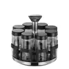 Suministros de Cocina Botella de Vidrio para Condimentos Frasco para Condimentos Botella para Condimentos Botella con Agujeros Giratoria para Espolvorear Botella para Pimienta Venta al por Mayor en stock