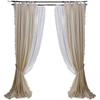 Cortina francesa de veludo creme para sala de estar, janela saliente, estudo, tatame, quarto, janela saliente, cortina de tecido vintage com renda para meninas