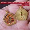 Acessórios Antigos Pingente Shajin Seis Caracteres Mutante Moda Chinesa Pingente Esmaltado Joia Pingente Pulseira