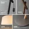 Nova Luminária de Chão Vertical Criativa Estilo Chinês Quarto Mesa de Cabeceira Sala de Estar Lado do Sofá Madeira Maciça Estilo Nórdico Luminária de Chão Decorativa