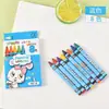 Crayones de Dibujos Animados Creativos para Estudiantes y Niños, 8 Colores, 12 Colores, 24 Colores, Pasteles al Óleo para Pintar Estudiantes, Premios de Jardín de Infancia