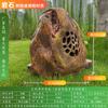 Altavoces de césped para exteriores, impermeables, para parques, jardines, césped, piedra, simulación de animales, rocalla, jardín.