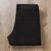 Nuevos pantalones largos color caqui 2024 otoño e invierno gruesos de alta gama de cinco bolsillos para hombre rectos pequeños de mezclilla casual
