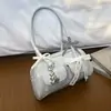 Bolsa de Couro com Cera de Óleo da Moda para Mulheres 2026 Novo Modelo Grande Capacidade Bolsa de Mão para o Dia a Dia Bolsa Versátil de Ombro/Axila