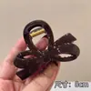 Pinza de Garra de Flor Exquisita Estilo Coreano para Mujer Pinza para Cabello Half-Up Parte Trasera de la Cabeza Pinza de Tiburón Exquisita de Gama Alta Pinza para el Cabello de Tamaño Mediano