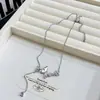 Colar Borboleta Rosa Doce Super Fada com Pingente de Zircônia Corrente para Clavícula Feminina Nicho Luxo Leve Y2K Meninas Quentes Doce Cool Versátil