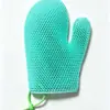 Guantes exfoliantes de TPU con diseño de panal para baño, unisex, traje exfoliante, guantes de baño Spa, fáciles de limpiar