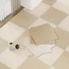 Quarto Sala de Estar Varanda Tapete Autoadesivo Sem Cola Antiderrapante Encaixável Piso de Escritório Veludo Removível Lavável Piso para Casa Inteira