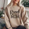 Sudadera de Cuello Redondo Mamá Rescatista Orgullosa Exportación Transfronteriza Amazon Al Por Mayor Una Pieza Producto de Temu Wish