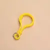 Fivela de Lâmpada Colorida Anel Único para Pendurar Acessórios de Joias DIY Fivela de Lagosta de Plástico Anel para Pendurar Pingente de Brinquedo de Boneca Fivela de Bagagem