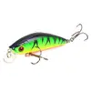 Isca Luya Venda Quente Transfronteiriça Plástico ABS Isca Dura 7cm 8g Bola de Aço Aço Carbono Três Ganchos Minnow Flutuante Isca Isca