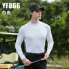 Pgm2026 Ropa de Golf para Hombre de Manga Larga Primavera y Verano Camiseta Base Ropa de Alta Elasticidad Ropa Suave Top