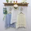 Roupas Novas de Outono 2025, Costura Doce que Reduz a Idade, Camiseta Versátil Solta de Tamanho Grande, Camisa Casual Básica Feminina