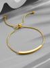 Pulseira feminina vintage dourada europeia e americana, conjunto de pulseiras femininas de design de nicho, moda simples e versátil, joias