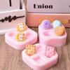 Juguete de Comida Simulada Multicolor Galletas de Sésamo Macarrón Conejito Maíz Accesorios de Resina Molde de Silicona para Bricolaje
