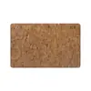 Madera de nogal tarjeta de habitación NFC tarjeta de visita electrónica tarjeta de madera IC regalo de negocios de alta gama para miembros, personalizable con chip grabable