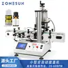 Máquina Tapadora Automática de Escritorio Pequeña Zonesun para Botellas Pequeñas, Adecuada para Gel de Ducha, Champú y Líquidos Cosméticos