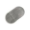 Filtro de borde multicapa Filtro de pantalla circular Filtro tejido de acero inoxidable Malla de eliminación de impurezas con borde de aluminio
