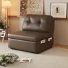 Sofá-Cama Dobrável Único Integrado Dois em Um Sala de Estar de Apartamento Pequeno Cama Extensível de Puxar Sofá-Cama de Puxar para Dormir a Longo Prazo
