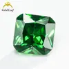 3x 3~10x 10mm bisel cuadrado colección de circón de color caro piedra suelta al por mayor zirconia cúbica sintética