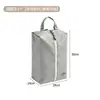 Bolsa Impermeável Portátil 2 em 1 para Sapatos Grande Capacidade Pode Ser Pendurada na Mala Bolsa à Prova de Poeira para Sapatos Chinelos de Viagem Bolsa de Armazenamento de Sapatos