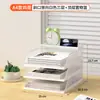 A3A4 Rack de Armazenamento de Arquivos de Mesa Estrutura de Arquivo de Metal Estação de Trabalho de Escritório Rack de Arquivo de Ferro para Mesa Estrutura de Organização