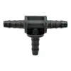 Conector de Três Vias Tipo T de Diâmetro Igual, Adaptador de Tubo de Nylon Automotivo, Conector de Três Vias ID6