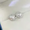 Brincos de Orelha Brilhantes de Diamante com Camada Dupla de Luxo Leve, Presilhas de Orelha Indolores de Nicho de Alta Qualidade, Design Empilhável Exquisito, Brincos Versáteis