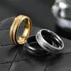 Moda Novo Produto Suprimento Transfronteiriço Anel Personalizado de Aço Titânio Anel de Casal Temperamento Versátil Tendência Acessórios Atacado